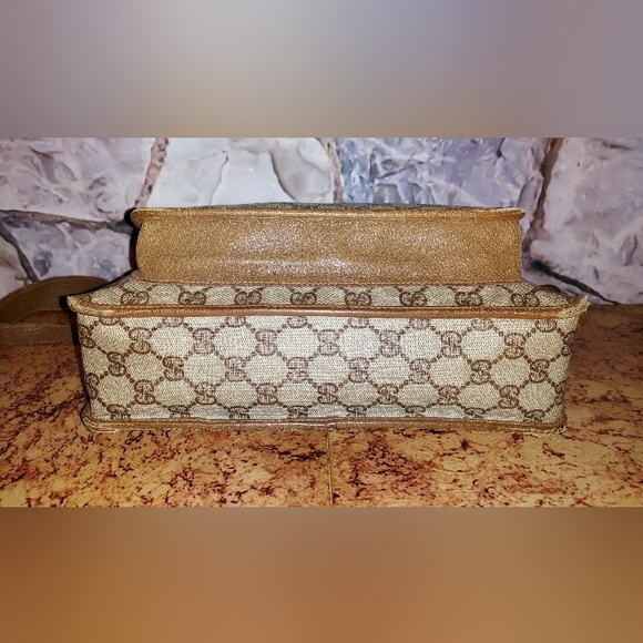 Vintage Gucci GG Monogram Supreme Crossbody Shoulder Handbag - Picture 7 of 13